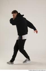 Man Adult Athletic White Standing poses Casual Dance